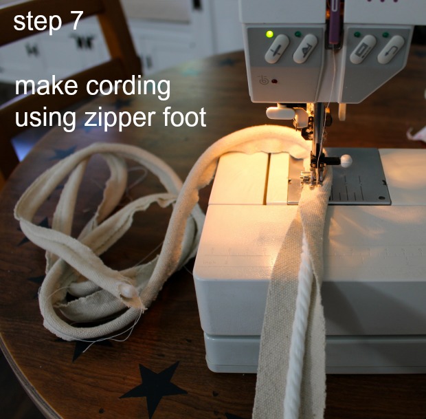 striped euro shams step 7