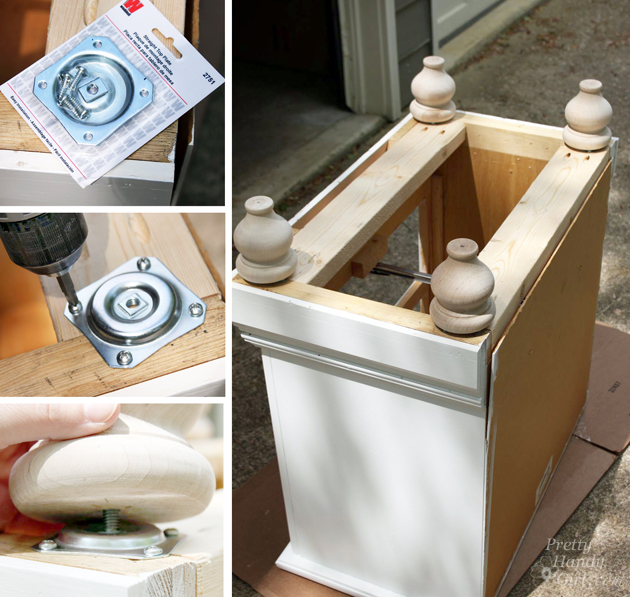 Updating a Knotty Pine Nightstand | Pretty Handy Girl