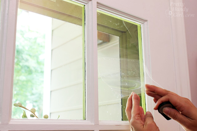 How to Add Security Film to Glass Doors & Windows | Pretty Handy Girl
