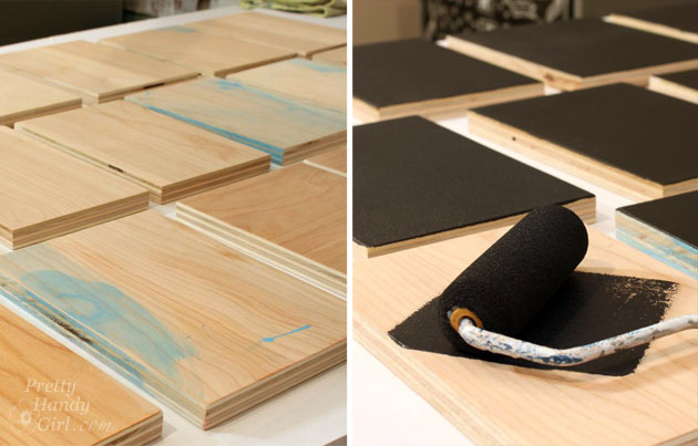 DIY Chalkboard Memo Board (4th grade project) | Pretty Handy Girl