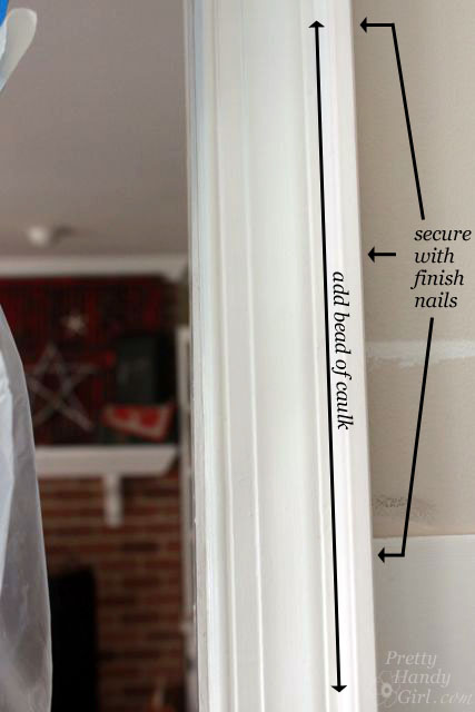 Add Architectural Interest to Casing | Pretty Handy Girl