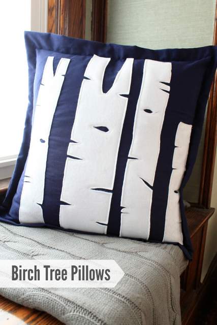 Birch Tree Pillow