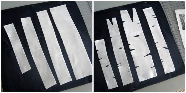 Birch Tree Pillow