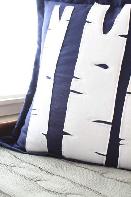 Birch Tree Pillow