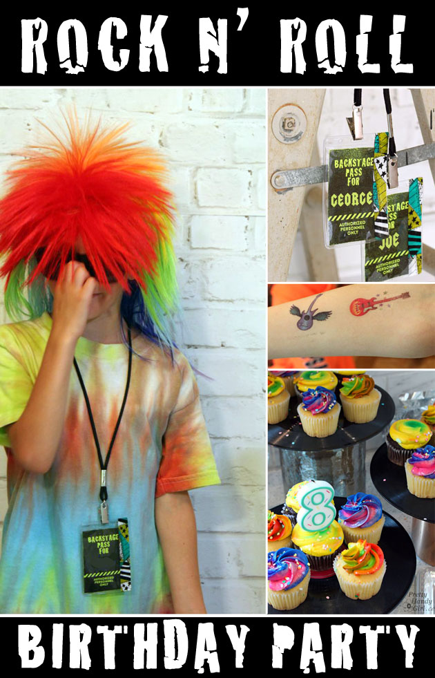 Rock n' Roll Birthday Party | Pretty Handy Girl
