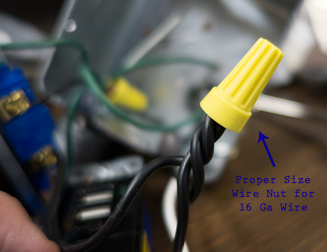 Wire-Nut-Connection