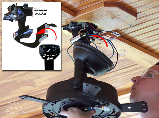 How to Install a Ceiling Fan | Pretty Handy Girl