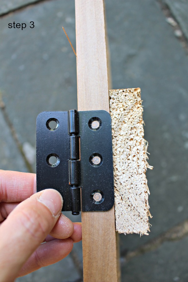 interior cedar shutters step 3