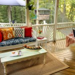 Screen Porch Decorated for Fall | Pretty Handy Girl