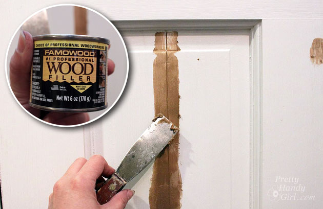 Benjamin Moore Yellow Highlighter Painted Interior Doors | Pretty Handy Girl