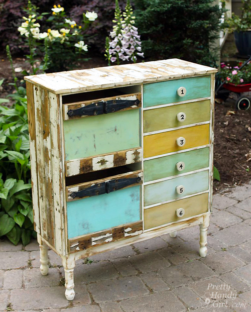Rustic IKEA Hack Cabinet Transformation | Pretty Handy Girl
