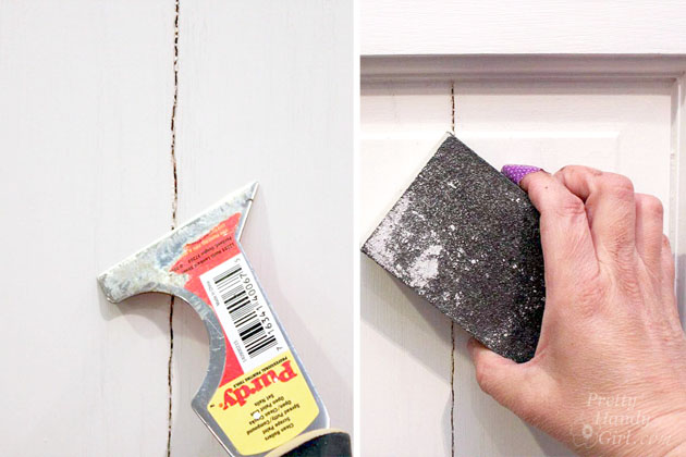 Benjamin Moore Yellow Highlighter Painted Interior Doors | Pretty Handy Girl