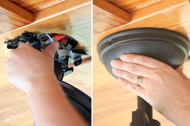 How to Install a Ceiling Fan | Pretty Handy Girl