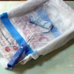 Easy Clean Up Paint Tray Liner | Pretty Handy Girl