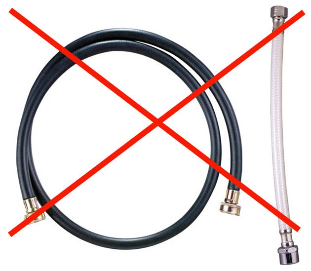 Replace Water Lines with Braided Metal Hoses | Pretty Handy Girl