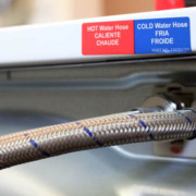 Replace Water Lines with Braided Metal Hoses | Pretty Handy Girl