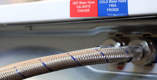 Replace Water Lines with Braided Metal Hoses | Pretty Handy Girl