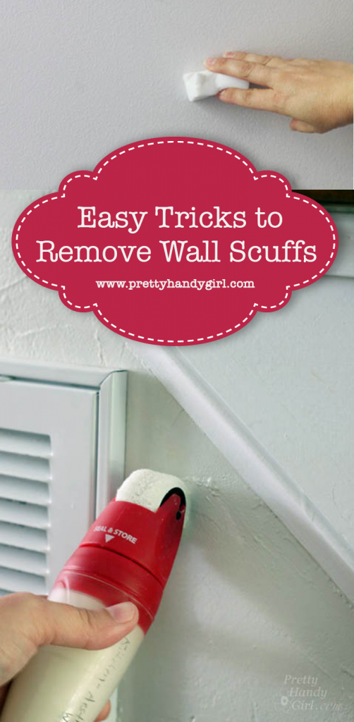 how to remove wall scuffs