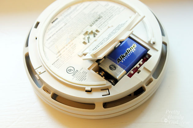 Smoke Detector Maintenance | Pretty Handy Girl