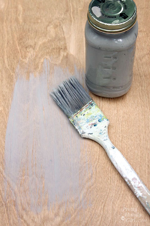 Gray Restoration Hardware Stain Recipe | Pretty Handy Girl