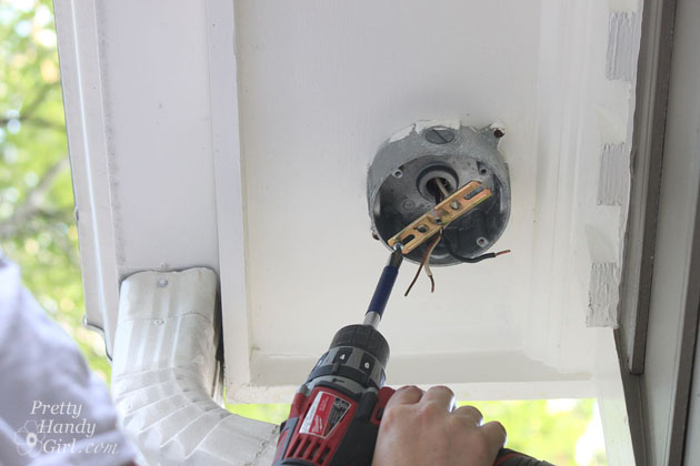 How to Install an Exterior Security Light | Pretty Handy Girl