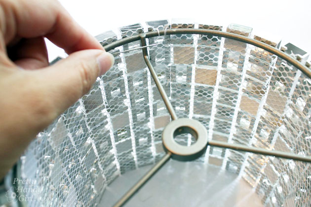Make Your Own Mosaic Tile Lampshade | Pretty Handy Girl