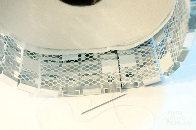 Make Your Own Mosaic Tile Lampshade | Pretty Handy Girl