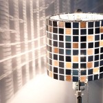 Make Your Own Mosaic Tile Lampshade | Pretty Handy Girl