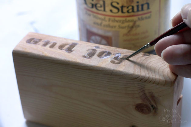 Wood Block Floating Picture Frames | Pretty Handy Girl