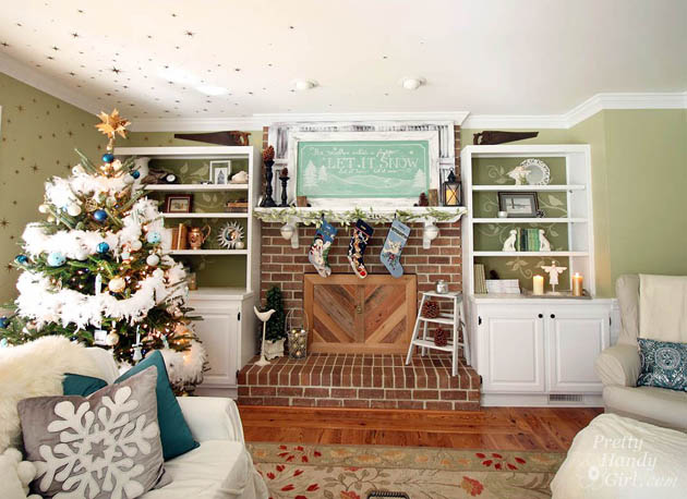 Pretty Handy Girl's Holiday Home Tour 2014