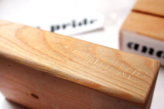 Wood Block Floating Picture Frames | Pretty Handy Girl