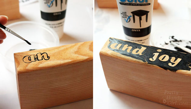 Wood Block Floating Picture Frames | Pretty Handy Girl