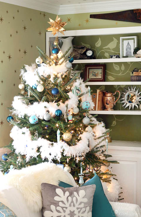 Starry Night Christmas Tree | Pretty Handy Girl