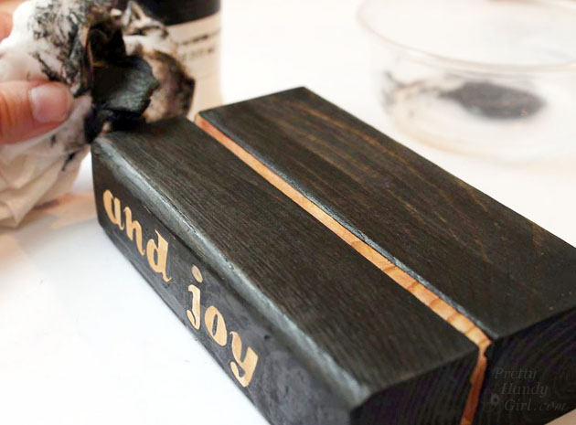Wood Block Floating Picture Frames | Pretty Handy Girl