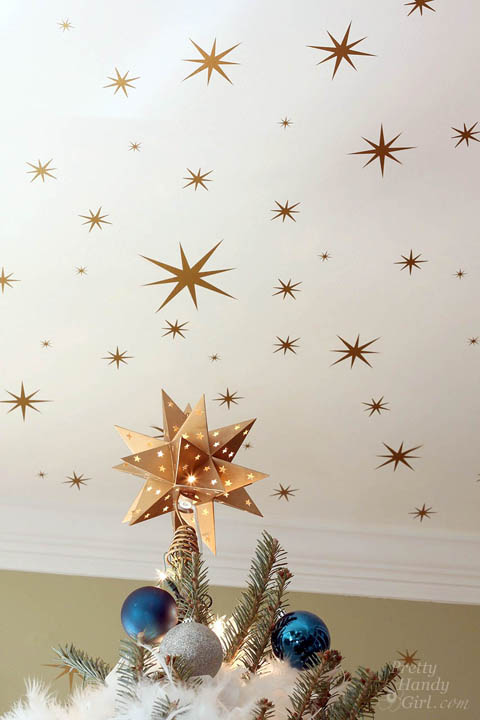 Starry Night Christmas Tree | Pretty Handy Girl