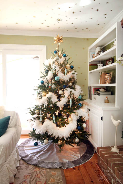 Starry Night Christmas Tree | Pretty Handy Girl
