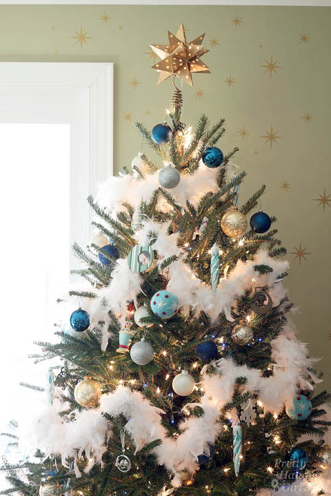 Starry Night Christmas Tree | Pretty Handy Girl