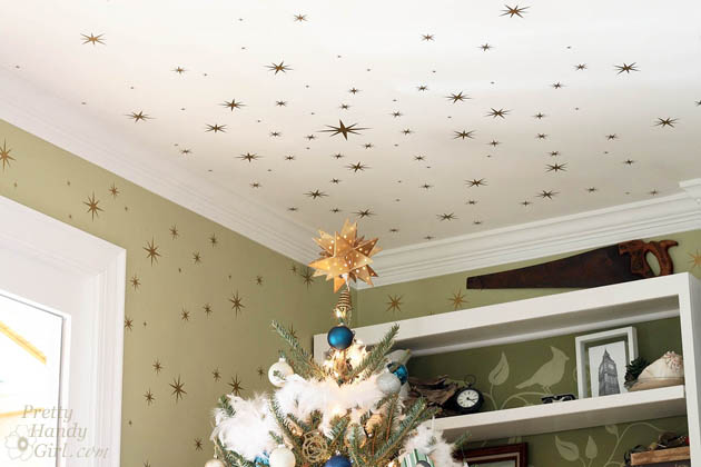 Starry Night Christmas Tree | Pretty Handy Girl