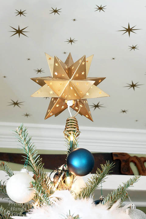 Starry Night Christmas Tree | Pretty Handy Girl