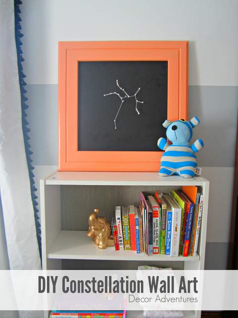 DIY Constellation Wall Art