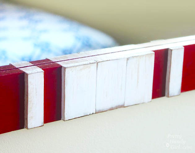 Racing Stripe Mirror Makeover | Pretty Handy Girl
