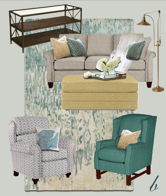 La-Z-Boy Living Room Decisions | Pretty Handy Girl
