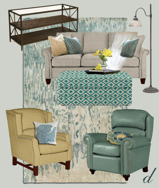 La-Z-Boy Living Room Decisions | Pretty Handy Girl