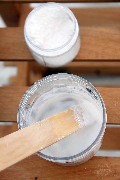 Quick Kitchen Cart Makeover with BB Frösh Chalk Paint Powder