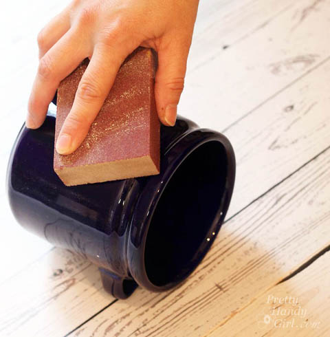 Metallic Color Block Canisters | Pretty Handy Girl