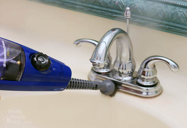 How to Clean a Stinky Bathroom as if a Magazine Photographer was coming | Pretty Handy Girl