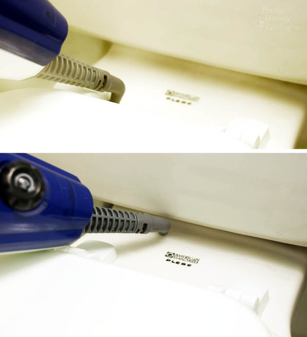 How to Clean a Stinky Bathroom as if a Magazine Photographer was coming | Pretty Handy Girl