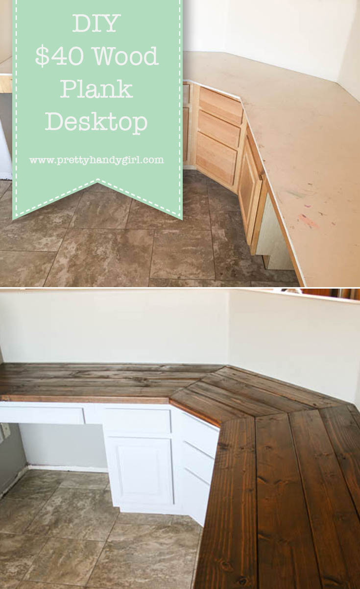 Build a Wood Plank Desktop