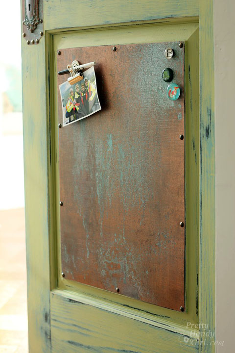 Faux Copper and Patina