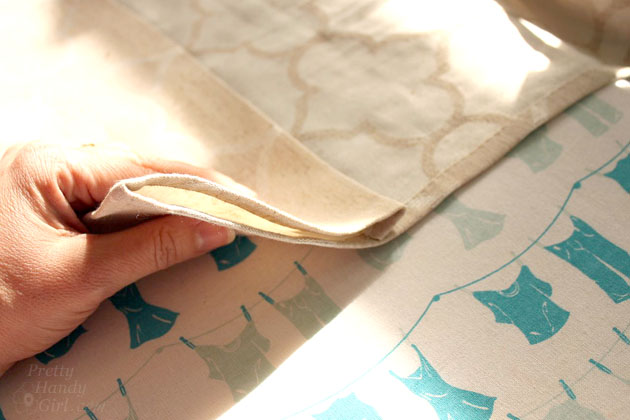 Laundry Room Sink Skirt | Pretty Handy Girl